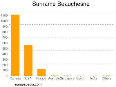 Surname Beauchesne