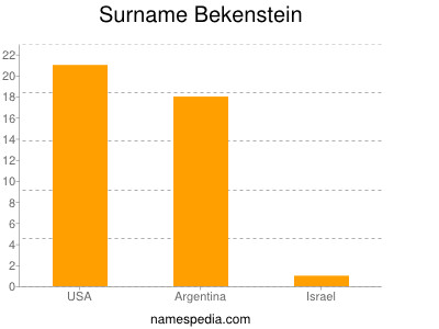 Surname Bekenstein