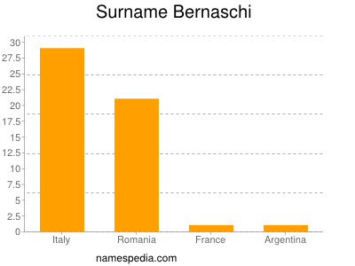 Surname Bernaschi
