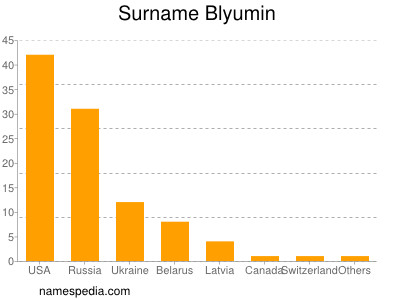 Surname Blyumin