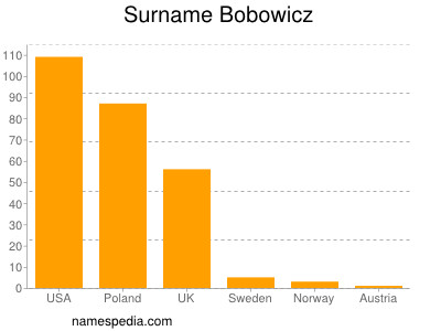 Surname Bobowicz