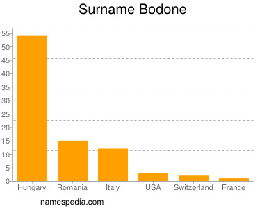 Surname Bodone