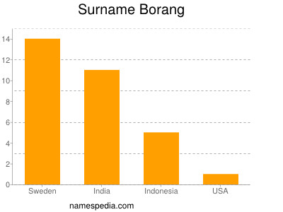 Surname Borang