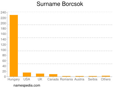 Surname Borcsok