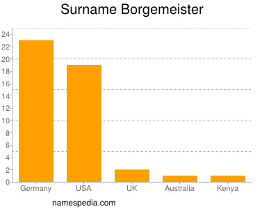 Surname Borgemeister