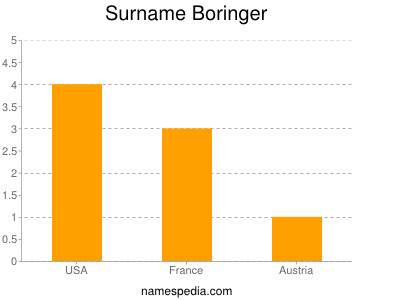 Familiennamen Boringer