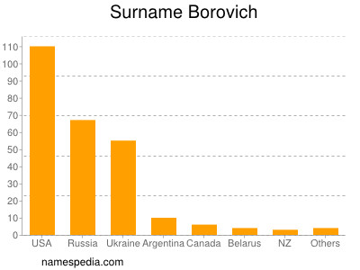 Familiennamen Borovich