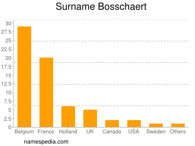 Surname Bosschaert