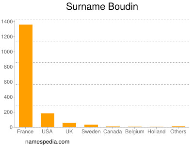 Familiennamen Boudin