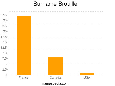 Surname Brouille