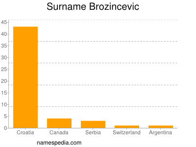 Surname Brozincevic