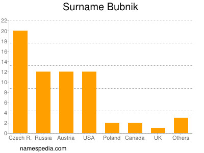 Surname Bubnik