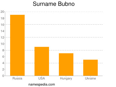 Surname Bubno