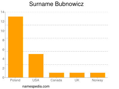 Surname Bubnowicz