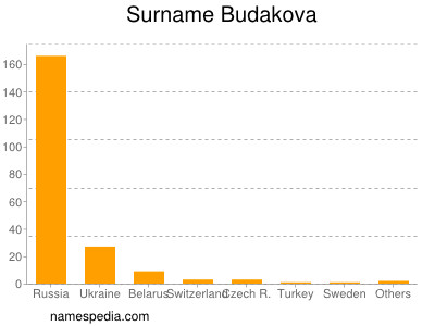 Familiennamen Budakova