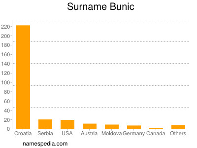Surname Bunic