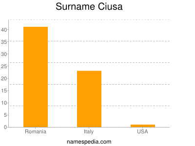 Surname Ciusa
