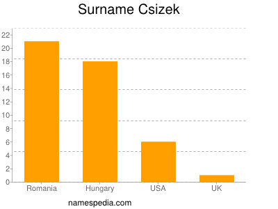 Surname Csizek