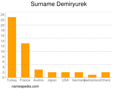 Surname Demiryurek