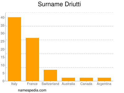 Surname Driutti