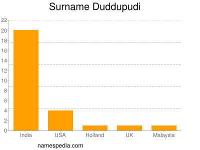 Familiennamen Duddupudi