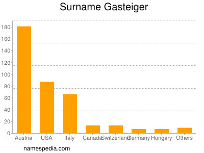 Surname Gasteiger