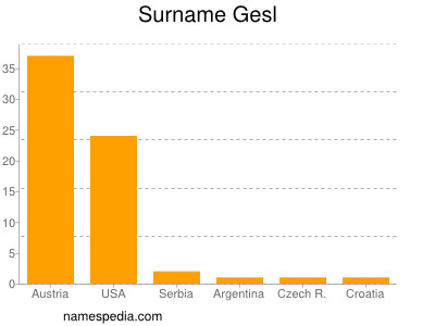 Surname Gesl