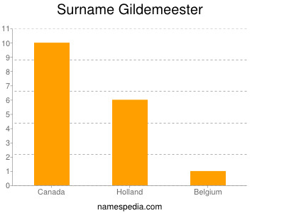 Surname Gildemeester