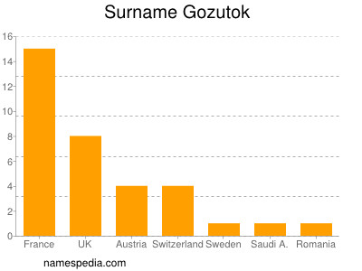 Surname Gozutok