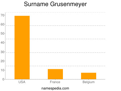 Surname Grusenmeyer