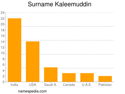 Surname Kaleemuddin