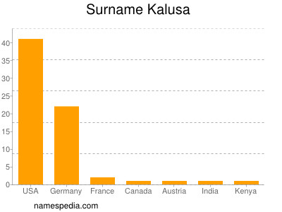 Familiennamen Kalusa