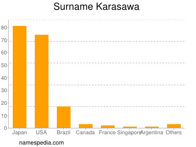 Familiennamen Karasawa