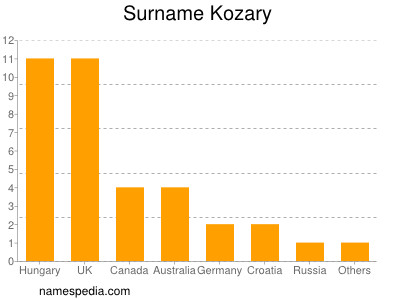 Surname Kozary