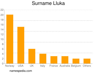 Surname Lluka