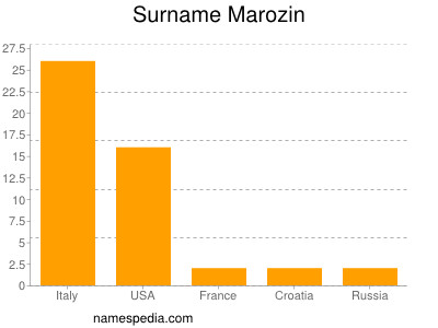 Surname Marozin