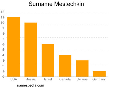 Surname Mestechkin