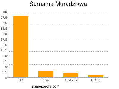 Surname Muradzikwa