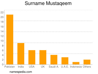 Surname Mustaqeem