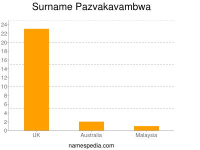 Surname Pazvakavambwa