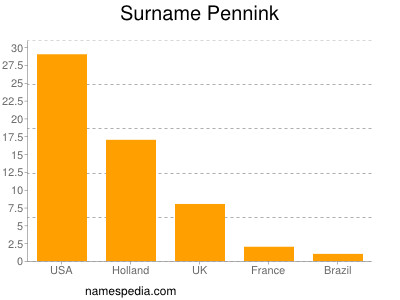 Surname Pennink