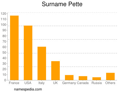 Surname Pette