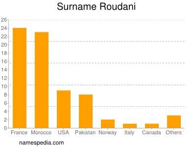 Familiennamen Roudani