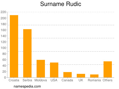 Surname Rudic