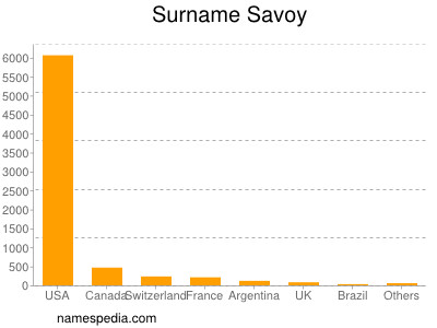 Surname Savoy