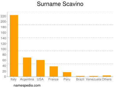 Surname Scavino