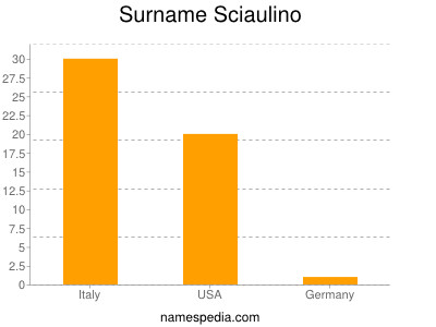 Surname Sciaulino