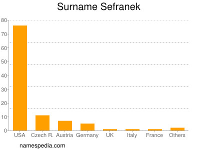 Surname Sefranek