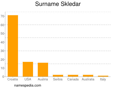 Surname Skledar