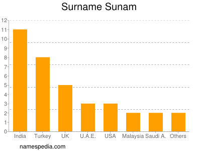 Surname Sunam